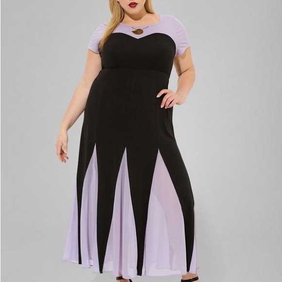 Torrid Disney Villains Ursula Dress - Picture 1 of 5